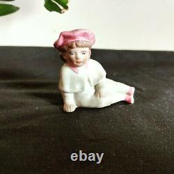 1920 Vintage Porcelain Beautiful English Baby Girl Figure Decorative Germany C61