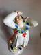 1930 Hertwig & Co Katzhutte Germany Antique Porcelain Statue Figurine Pierrot