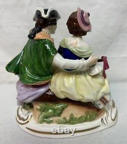 1960s Vintage Volkstedt Kammer Porcelain Figurine 7X7 Marked