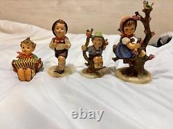 4 Vintage Hummel Goebel Figurines lot collection West Germany