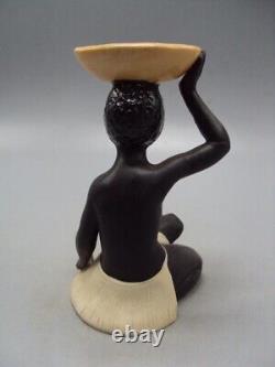 African Nude Woman Girl German porcelain figurine Vintage 5927