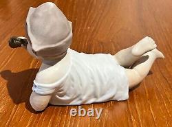 Antique 1800's Bisque Piano Baby Figurine Statue from Germany