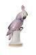 Antique 1920s Original Rare Porcelain Parrot Karl Ens Pink Cockatoo Marked 39 Cm
