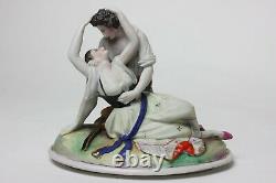 Antique Conta Boehme Porcelain Parian German Figurine 1860 Love Eternal