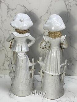 Antique Couple Figurine Carl Schneider Germany 1881