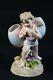 Antique Ernst Bohne & Sohne Porcelain Cherub Figurine Match Holder German Superb