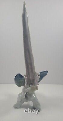 Antique Fasold & Stauch German Porcelain Bird Figurine Sculpture Long Tail 10