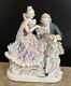 Antique Figurines Porcelain Dancing/courting Couple Germany