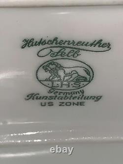 Antique German Hutschenreuther by K. Tutter Porcelain Putti Grouping, 2 Pcs, 9