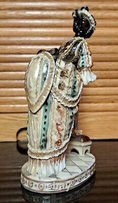 Antique German Naughty Porcelain Figurine Ackermann & Fritze Woman