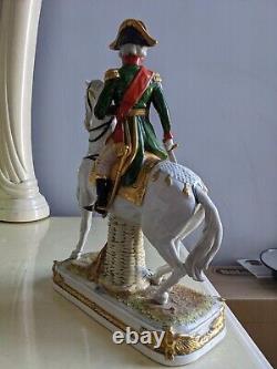 Antique German Scheibe Alsbach Napoleon General Bessieres Porcelain Figurine 11