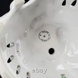 Antique German Von Schierholz 4 Light Candelabra Cherub 15 T Porcelain ESTATE