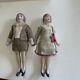 Antique Germany Male And Female Ceramic Bisque Figures 4