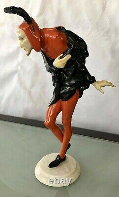 Antique Hutschenreuther Germany Porcelain figurine Mefisto Demon