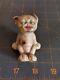 Antique Juno Germany Bonzo Bulldog Dog Celluloid Figure Broken Face