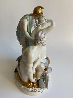 Antique KPM Extremely Rare Museum Porcelain Mythological Group Figurine READ