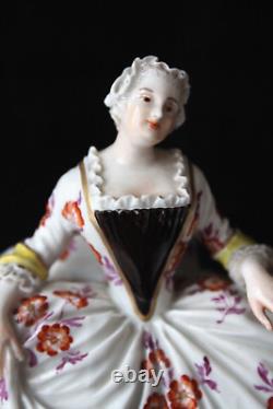 Antique Ludwigsburg Rococo figurine group 1758-1793