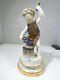 Antique Meissen Angel With Anvil And Heart