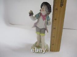 Antique Meissen Grape Picker Boy Figurine. Slight Damage