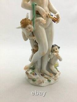 Antique Meissen Venus and Cupid 70647 Porcelain Doll Figurine 24.5cm