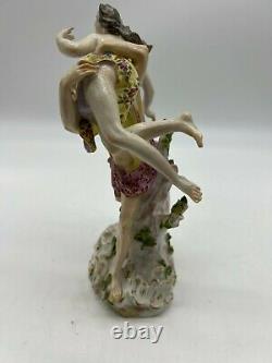 Antique Rare 19th Original Meissen Style Figurine Abduction of Persephone