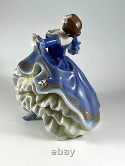 Antique Rosenthal Germany Porcelain Figurine Rococo Dancer Hand Painted VTG