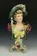 Antique Royal Dux Majolica Figurine Bust Of Lady Worldwide