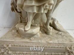 Antique Scheibe-Alsbach Kister Germany La Laitiere after Greuze Figurine