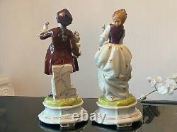 Antique Scheibe Alsbach porcelain figurine A couple