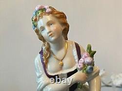 Antique Scheibe Alsbach porcelain figurine A couple