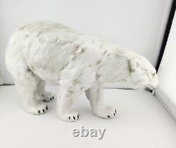 Antique Sitzendorf German Polar Bear Figurine