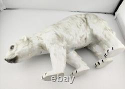 Antique Sitzendorf German Polar Bear Figurine