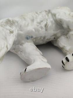 Antique Sitzendorf German Polar Bear Figurine