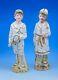 Antique Victorian Heubach Germany Bisque Tennis Player Figurines Mint Condition