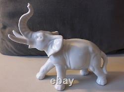 Antique / Vintage Porcelain Elephant -made In German Democratic Republik