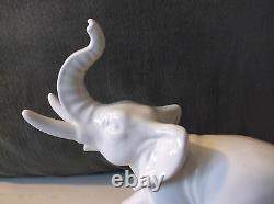 Antique / Vintage Porcelain Elephant -made In German Democratic Republik