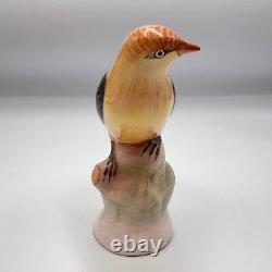 Beautiful 1950 Vintage Bird Porcelain Statue Figure Made in Germany 13 cm