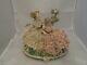 Dresden Lace Two Maidens In A Meadow Figurine Unterweissbach Germany Antique