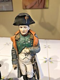 Dresden Porcelain Napoleon Generals Figurines Lot of 6 Exquisite Germany