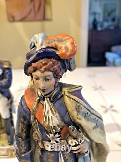 Dresden Porcelain Napoleon Generals Figurines Lot of 6 Exquisite Germany