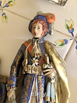 Dresden Porcelain Napoleon Generals Figurines Lot of 6 Exquisite Germany