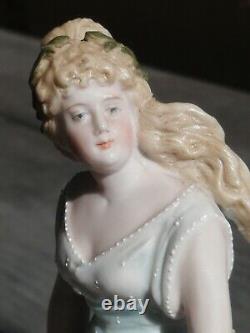 Ernst Bohne Söhne Rudolstadt Germany Antique Porcelain Figurine, approx. 1878-1920