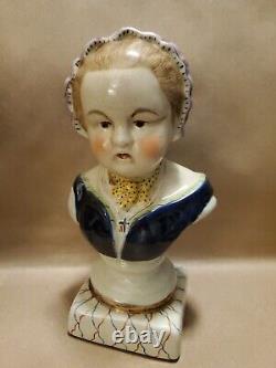 Estate Find? Antique 19th Century Meissen Porcelain Bourbon Children Busts