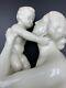 Estate Vintage Neu Tettau Porcelain Figurine Mother And Child 5351