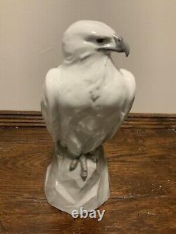 Fabulous Vintage Heubach Porcelain Eagle Figurine