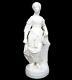 German Antique Parian Ware Victorian Classical Female Large 15 Statue 1880s