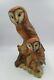 Goebel Barn Owl Figure Statue West Germany 14 Tall Vintage 35 113 34