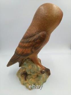 GOEBEL Barn Owl Figure Statue West Germany 14 Tall Vintage 35 113 34