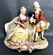 Grafenthal Germany Gdr Vintage Porcelain Figure Men And Woman Couple Musicants