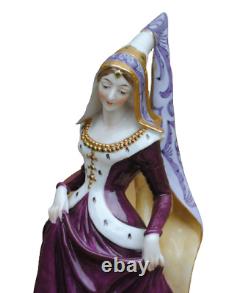 German Dressel Kister Antique Medieval Queen Porcelain Figurine